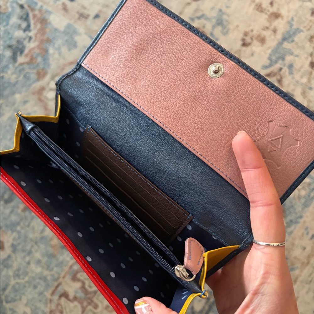 ROCAI - Multicolour Interior Leather Wallet